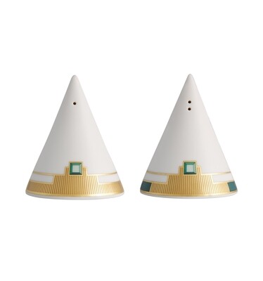 Vista Alegre Emerald Salt and Pepper Shaker, MPN: 21122085,
