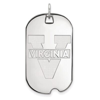 University of Virginia Large Dog Tag Sterling Silver SS028UVA, MPN: SS028UVA, 886774718446