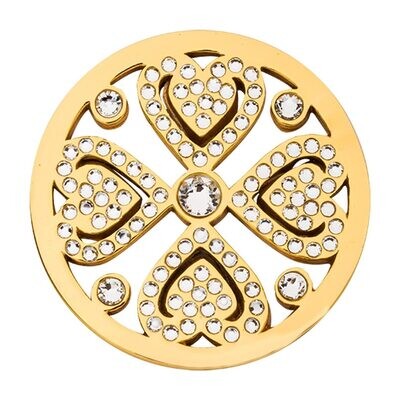 Nikki Lissoni Vintage Love with Swarovski Crystals Gold-plated 33mm. C1645GM, MPN: C1645GM, 8719075…