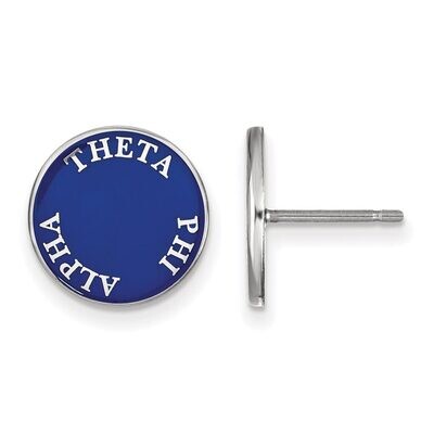Theta Phi Alpha Enameled Post Earrings Sterling Silver SS019TPA, MPN: SS019TPA, 886774603100