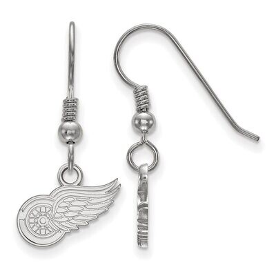 Detroit Red Wings x-Small Dangle Earring Wire Sterling Silver SS006RWI, MPN: SS006RWI, 886774957531
