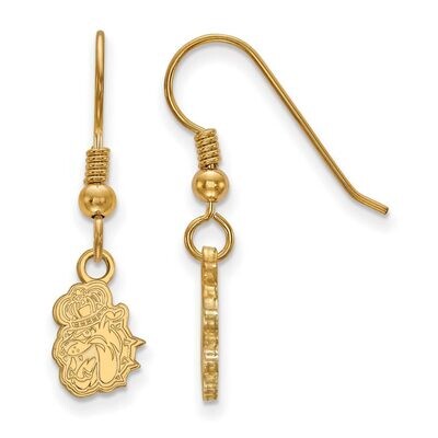 James Madison University x-Small Dangle Earring Wire Gold-plated Silver GP010JMU, MPN: GP010JMU, 88…