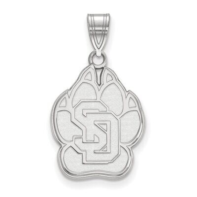 University of South Dakota Large Pendant 14k White Gold 4W002USD, MPN: 4W002USD, 886774828077