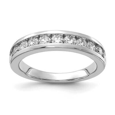 11-Stone Lab Grown Diamond Si1/Si2, G H I, Channel Band 14k White Gold RM4395B-100-WLG, MPN: RM4395…