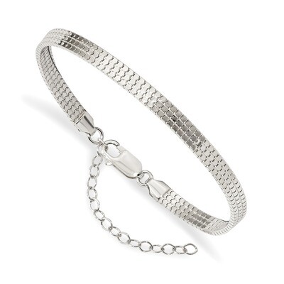 2 inch Extender Fancy Bracelet 7.5 Inch Sterling Silver Polished QG4225-7.5, MPN: QG4225-7.5, 88395…