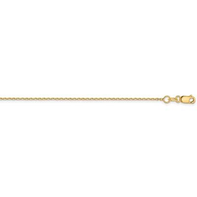 Leslie&#39;s 1.05mm Diamond-Cut Cable Chain 20 Inch 14k Gold HB-1340-20, MPN: 1340-20, 191101023835