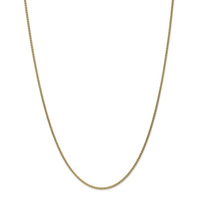 18 Inch 1.65mm Solid Polished Spiga Chain 10k Gold 10SPG040-18, MPN: 10SPG040-18, 191101601439