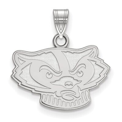 University of Wisconsin Small Pendant 14k White Gold 4W059UWI, MPN: 4W059UWI, 886774852164
