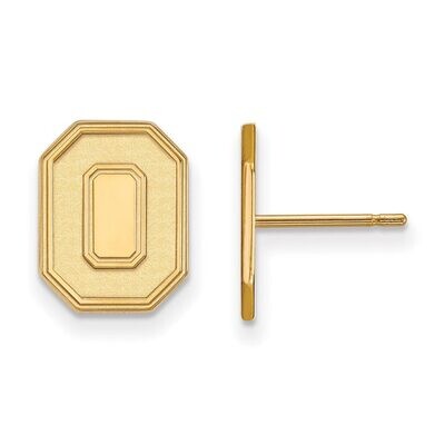 Ohio State University Small Post Earring 14k Yellow Gold 4Y052OSU, MPN: 4Y052OSU, 886774884370