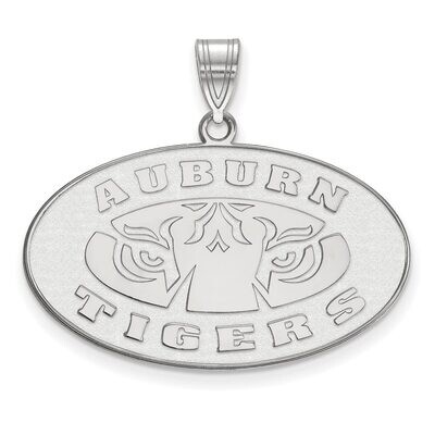 Auburn University Large Pendant 14k White Gold 4W046AU, MPN: 4W046AU, 886774849454