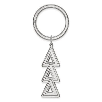 Delta Delta Delta Key Chain Sterling Silver SS010DDD, MPN: SS010DDD, 886774600635