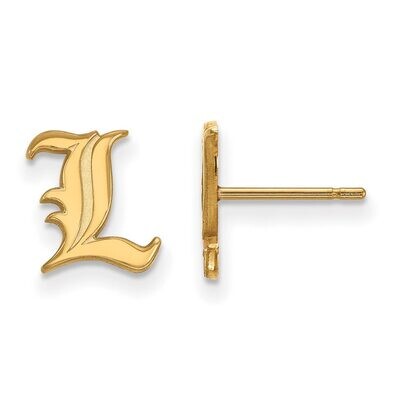 University of Louisville x-Small Post Earring 10k White Gold 1Y008UL, MPN: 1Y008UL, 886774806068