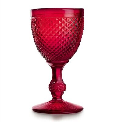 Vista Alegre Bicos Set Of 4 Water Goblets Red 49000057, MPN: 49000057, 5601266303635