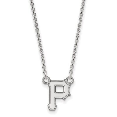 Pittsburgh Pirates Small Pendant with Necklace Sterling Silver SS006PIR-18, MPN: SS006PIR-18, 88677…