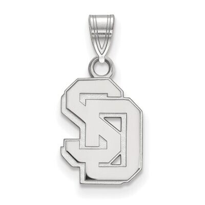 University of South Dakota Small Pendant 10k White Gold 1W005USD, MPN: 1W005USD, 886774774169