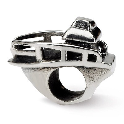 Boat Bead - Sterling Silver QRS1193, MPN: QRS1193, 883957276939