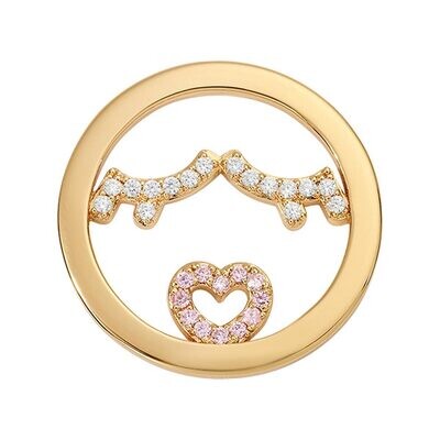 Nikki Lissoni Pretty Coin Gold-plated 23mm C1654GS, MPN: C1654GS, 8719075307342