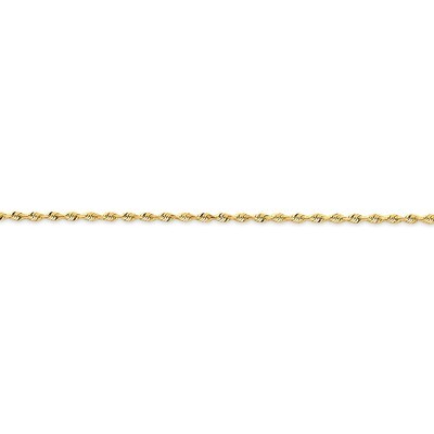 1.84mm Diamond-cut Quadruple Rope Chain 22 Inch 14k Gold QTR014-22, MPN: QTR014-22, 886774397665