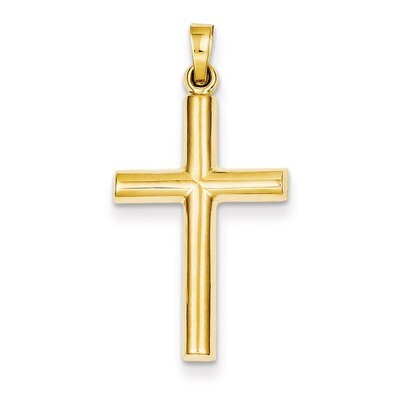 Cross Pendant 14k Gold Polished D1544, MPN: D1544, 637218042814