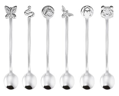 Sambonet Party Fashion Party Spoons 6 Piece Giftboxed 52549C42, MPN: 52549C42, 790955081345