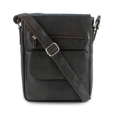 Brown Leather Katie Cross Body Messenger Bag GM23239, MPN: GM23239,
