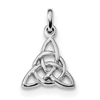 Trinity Knot Pendant Sterling Silver Rhodium-plated Polished QP4894, MPN: QP4894, 886774093123