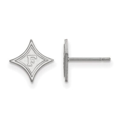 Furman University x-Small Post Earring 10k White Gold 1W007FUU, MPN: 1W007FUU, 886774775326