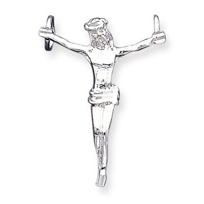 Corpus (Crucified Christ) Pendant Sterling Silver QC531, MPN: QC531, 883957281421