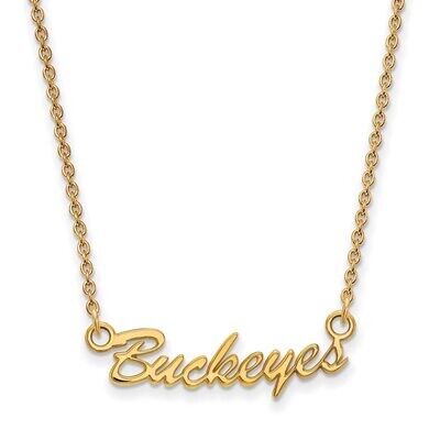 Ohio State University Small Pendant 10k Yellow Gold 1Y084OSU, MPN: 1Y084OSU, 886774823171
