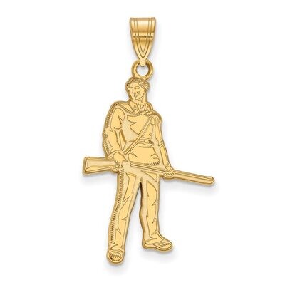 West Virginia University Large Pendant Gold-plated Silver GP046WVU, MPN: GP046WVU, 886774945545
