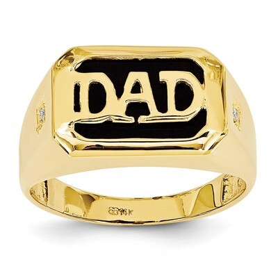 Dad&#39;s Ring Mounting 14k Gold Y6129, MPN: Y6129,