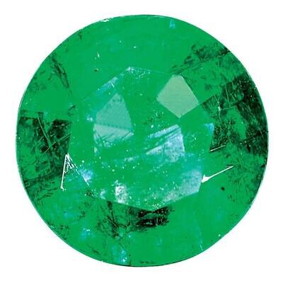 Emerald 1.25mm Round AA Quality EM-0125-RDF-AA, MPN: EM-RDF-AA,