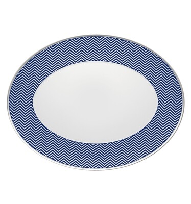 Vista Alegre Harvard Small Oval Platter, MPN: 21111722,