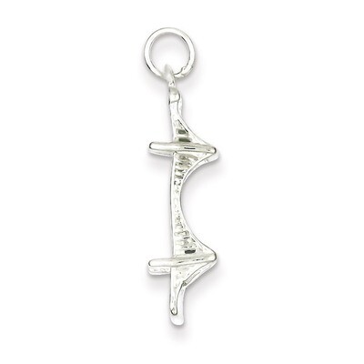 Mackinac Bridge Charm Sterling Silver QC219M, MPN: QC219M, 883957977515
