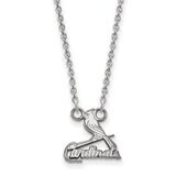 Saint Louis Cardinals Small Pendant with Chain Necklace 10k White Gold 1W013CRD-18, MPN: 1W013CRD-1…