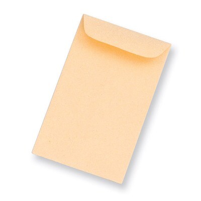 Box/500 #6 Kraft Coin Envelopes JT2835, MPN: JT2835, 79376092537