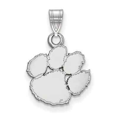 Clemson University Small Pendant Sterling Silver SS002CU, MPN: SS002CU, 886774763057