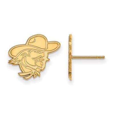 Eastern Kentucky University Small Post Earring 14k Yellow Gold 4Y008EKU, MPN: 4Y008EKU, 886774867038