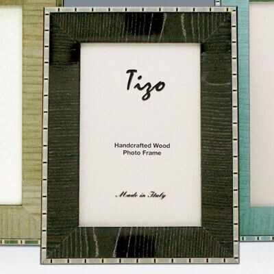Tizo Marble 8 x 10 Inch Wood Picture Frame - Black, MPN: FR30BLK-80,