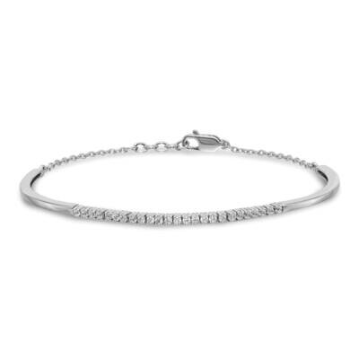 Bangle Bracelet 14k White Gold Diamond BM3726-050-WA, MPN: BM3726-050-WA, 883957252278
