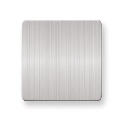 1 x 1 Square Satin Aluminum Plates-Sets of 6  GM3717-SA, MPN: GM3717-SA,