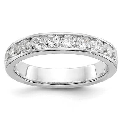 10-Stone Diamond Channel Band 14k White Gold RM3317B-093-WAA, MPN: RM3317B-093-WAA,