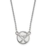 Buffalo Sabres Small Pendant with Chain Necklace 10k White Gold 1W013SAB-18, MPN: 1W013SAB-18, 8867…