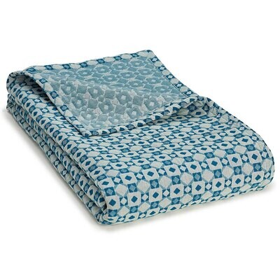 Le Jacquard Throws Obsession Lagoon 98% Cotton / 2% Polyamide 26350, MPN: 26350, 3660269263508