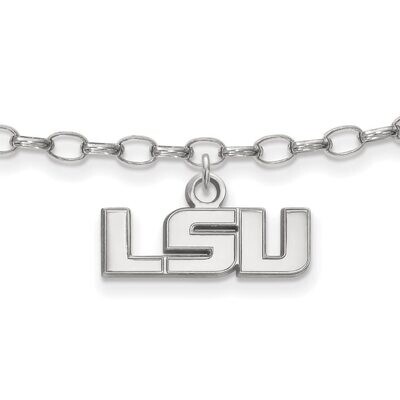 Louisiana State University Anklet Sterling Silver SS024LSU, MPN: SS024LSU, 886774688510