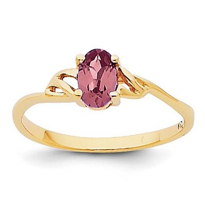 Rhodolite Garnet Birthstone Ring 14k Gold XBR135, MPN: XBR135, 883957373683