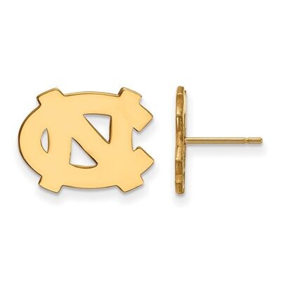 University of North Carolina Small Post Earring Gold-plated Silver GP009UNC, MPN: GP009UNC, 8867749…