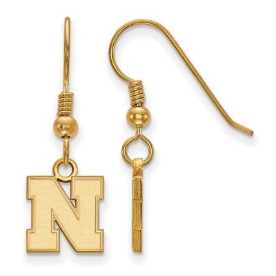 University of Nebraska x-Small Earring Dangle Gold-plated Silver GP082UNE, MPN: GP082UNE, 886774955…