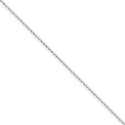 1.65mm Solid Diamond-cut Cable Chain 30 Inch 14k White Gold PEN149-30, MPN: PEN149-30, 886774432663