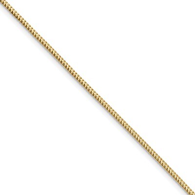 7 Inch 1.4mm Franco Chain 14k Gold FRA045-7, MPN: FRA045-7, 886774584614